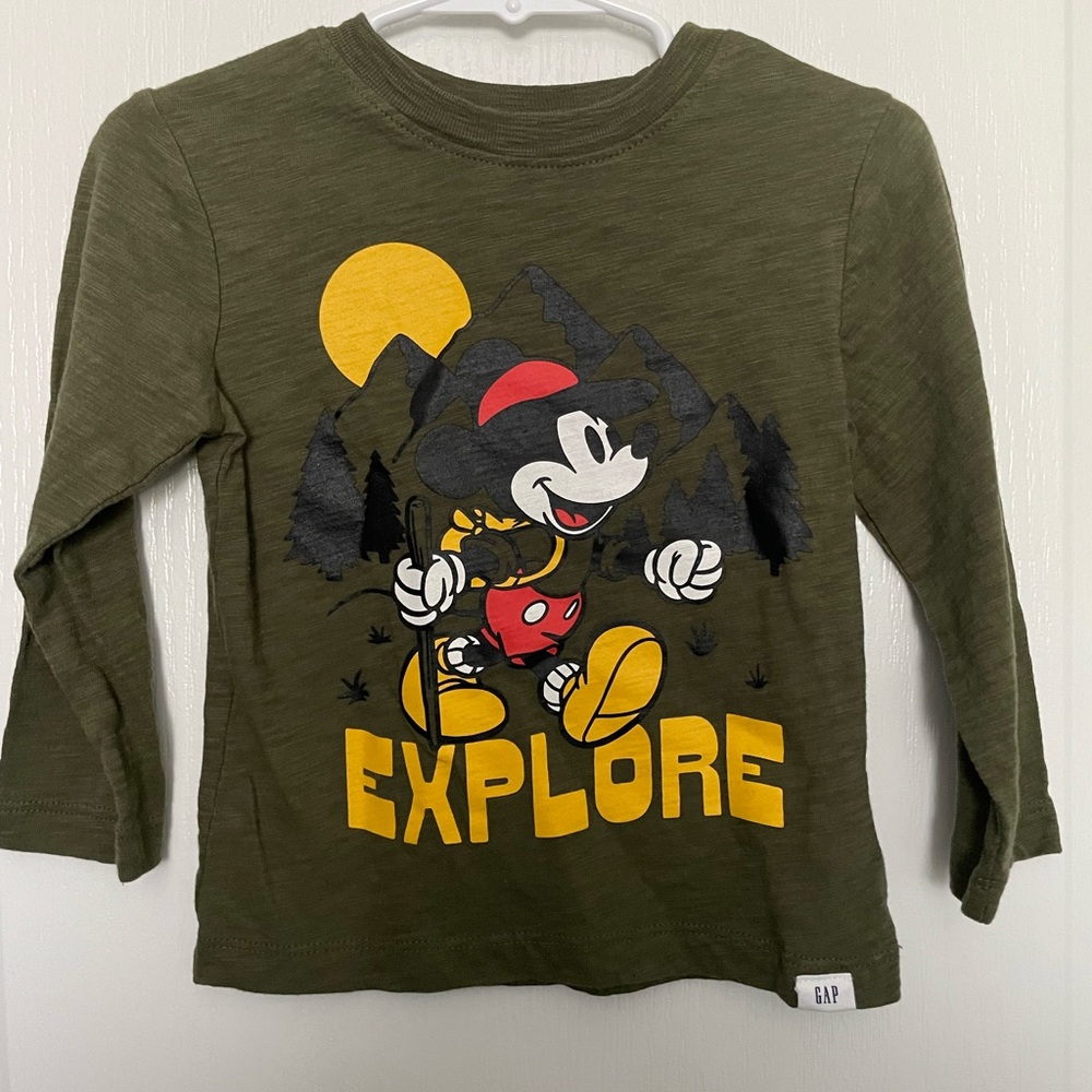Baby Gap Disney Mickey Explorer Size 18-24M